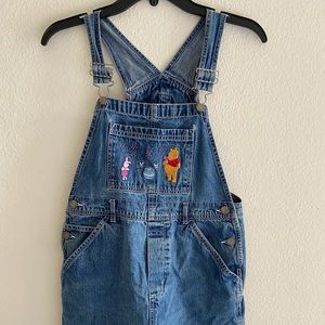 Denim overalls